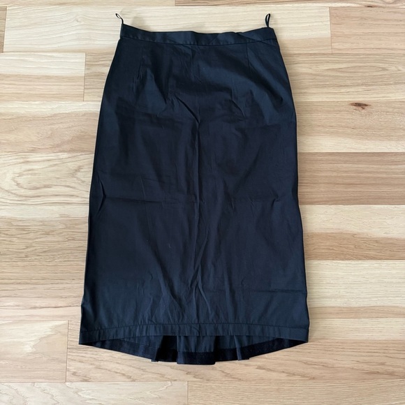 Prada Midi Black Skirt Size 44 US 4 - Picture 5 of 12
